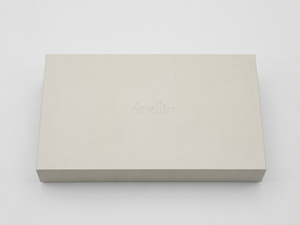 Boîtes cadeaux magnétiques rigides personnalisées en carton plat, avec bande de logo en creux, pour emballage de luxe de crèmes et de produits de sommeil en soie - Product Image 2