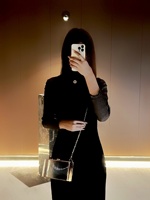 Sacs à main carrés en acrylique transparent avec chaîne, pochettes chic pour soirée, sacs de soirée pour femmes, sacs transparents avec chaînes détachables