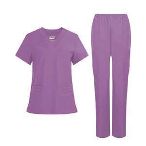 Divisa Medica Sportiva Unisex Stile Jogger da Uomo e Donna - Set Completo Camice e Pantaloni Ospedalieri da Infermiere - Campione Gratuito Saomai FMF Uniform - Product Image 4