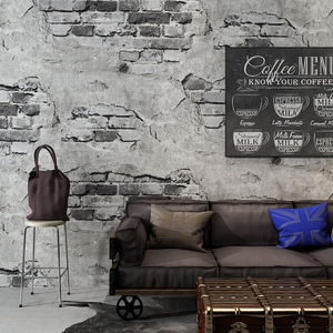 Home <strong>Decor</strong> 3D PVC Wood Grain Wall Stickers Paper Brick Stone Wallpaper Self-Adhesive Living Room Bedroom <strong>Kitchen</strong> <strong>Decoration</strong> - Product Image 3