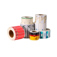 Imprimante flexographique automatique quatre couleurs HRY-320 pour l'impression d'étiquettes sur carton blanc et film plastique