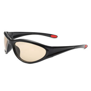 2026 Trendsetting Y2K lunettes de soleil femme Ins Internet célébrité futuriste léger UV400 nuances carrées élégant - Product Image 6