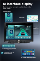 Lecteur DVD de voiture Nunoo, électronique automobile, lecteur DVD de voiture vidéo, Android 15, 10 pouces, système de navigation GPS, autoradio stéréo