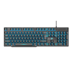 Clavier mécanique filaire RGB, interface USB, 108 touches, clavier numérique programmable, clavier ergonomique pour jeux, ensemble clavier-souris - Product Image 1