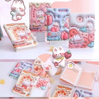 Carnet de notes personnalisé en PVC rembourré avec couverture en cuir, reliure thermique, format B6 A5 A6, style anime, bande dessinée, livre de bande dessinée