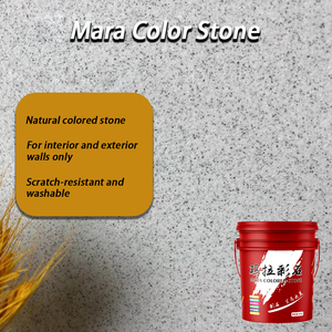 <span class=keywords><strong>Pintura</strong></span> de <span class=keywords><strong>Piedra</strong></span> Mala Color para Aplicación con Brocha en Paredes y Suelos Interiores/Exteriores, Arte Integrado de Arena, Diamante, Mina, Roca - Product Image 5