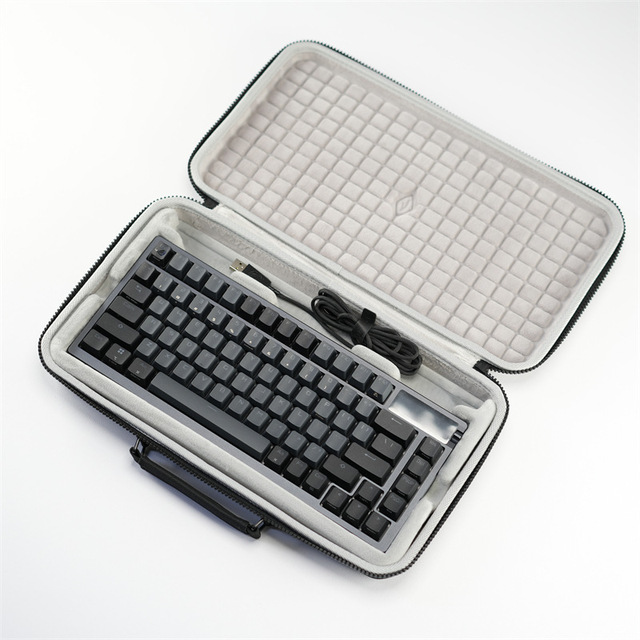 Customized Waterproof Hard Shell EVA Protective Case for Mechanical Keyboard with Carry Storage