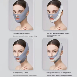 Menton joue minceur pansement V-Line levage masque de sommeil lifting du visage <span class=keywords><strong>Anti</strong></span>-<span class=keywords><strong>rides</strong></span> sangle bande - Product Image 4