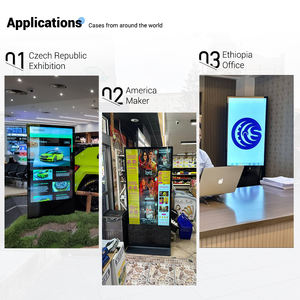 MWE nous Offre Spéciale outre-mer entrepôt <span class=keywords><strong>Spot</strong></span> 43 55 pouces tactile LCD affichage numérique affichage intérieur publicité jouer Totem kiosque - Product Image 4