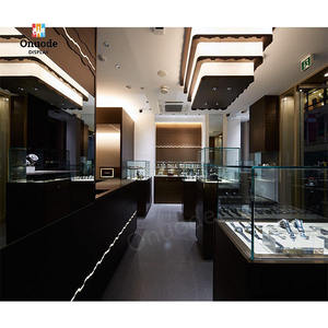 Ensemble de mobilier de luxe sur mesure pour bijouterie, design de boutique de détail avec éclairage LED, présentoir pour bijouterie - Product Image 4