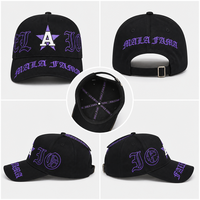 Casquette de baseball personnalisée en coton à 5 panneaux avec broderie, nouvelle casquette vierge en gros pour hommes, casquette de sport