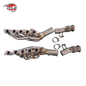 Colector de escape pulido JTLD Performance 304SS para Audi R8 V10 5.2L 2010-2020 para cabezal de escape Gallardo/Huracan - Product Image 4