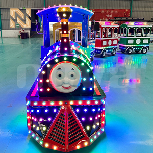 Treno Elettrico Senza Binari Nova Rides con LED Colorati, Attrazione per Parchi Divertimento - Product Image 4