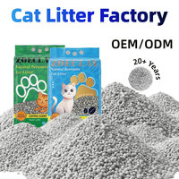 Litière pour chat en bentonite de qualité supérieure, 99 % sans poussière, forme de boule, agglomération rapide