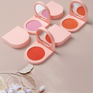 Paleta de Rubor Vegano en Polvo Compacto, Resistente al Agua, Color Rosa y Blanco, Personalizable con Etiqueta Privada, Venta al Por Mayor de Fábrica OEM - Product Image 5
