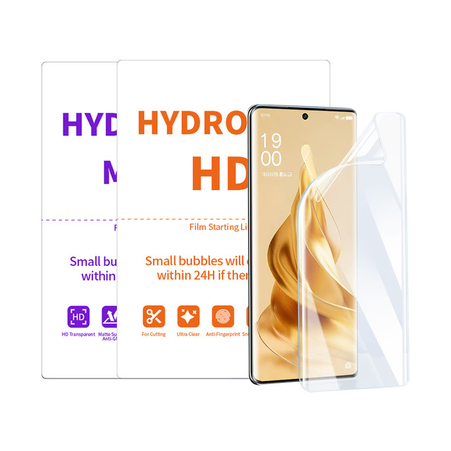 150m Ultra-Thin Hydrogel Film Roll Matte HD Clear Anti-Fingerprint TPU Universal Screen Protector for Mobile Phone Cutting