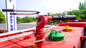 Camion de lutte contre l'incendie de marque HOWO TX7, nouveau, réservoir d'eau et de mousse de 7000 litres, diesel, 4x2, véhicule de sauvetage très demandé - Product Image 6
