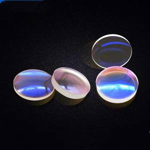 Lente de enfoque de colimador de protección láser óptico Fábrica Personalizar Diámetro 20mm Fl50mm 150mm Equipo óptico Lente plana convexa - Product Image 2