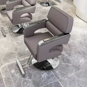Cadeira de barbeiro barata para móveis de cabelo de luxo por atacado