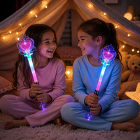 Baguette Lumineuse Princesse pour Filles – Idéale Anniversaire, Noël, Concert – Jouet Cerceau Lumineux, Accessoire Photo, Cosplay Enfant