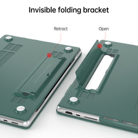 Coque de Protection Fine en Cristal pour Ordinateur Portable Apple MacBook Air 13, Promotion Usine, pour Bureau, avec Étui Rigide