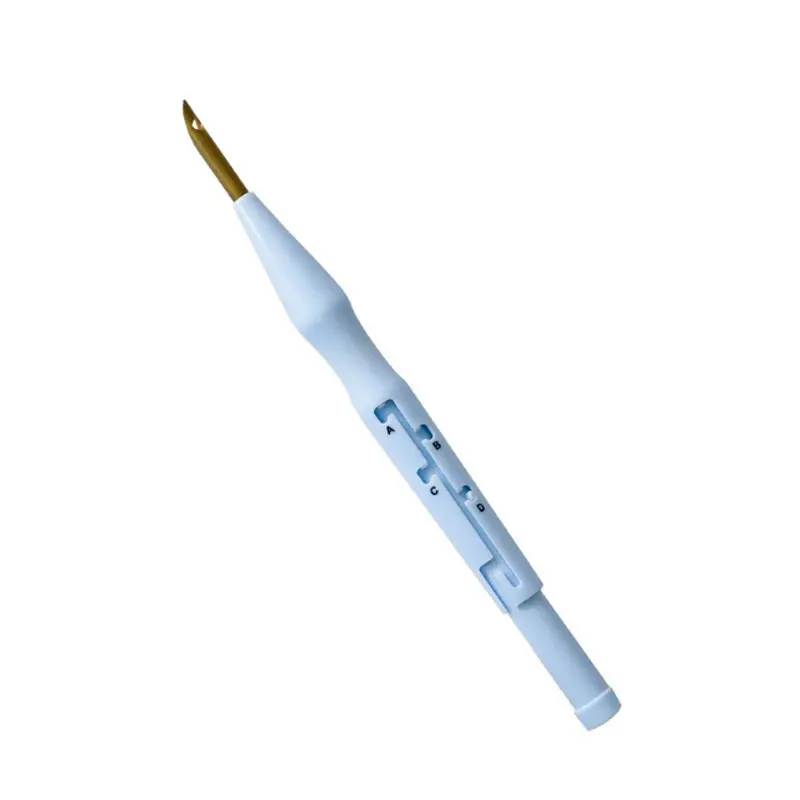 إبرة لكمة الحرف البلاستيكية السحر التطريز القلم لكمة إبرة قابل للتعديل التطريز القلم الخياطة أدوات التطريز