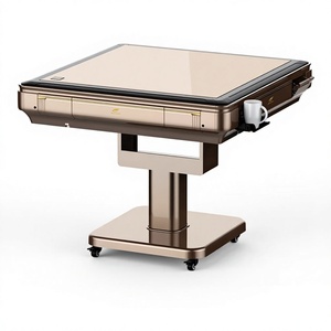 Full-automatic Mahjong Machine <b>Folding</b> Rotor Roller Dining <b>Table</b> Dual-purpose Silent Fully Automatic Operates Seamlessly for Han - Product Image 1