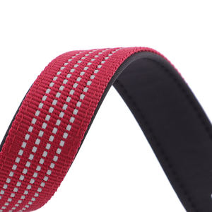 Kalung Anjing Mewah COCO <span class=keywords><strong>BUDDY</strong></span> Taktis Tahan Lama Reflektif Bahan Rajut Nilon Pewarna Benang Lepas Cepat Berlapis Empuk - Product Image 5