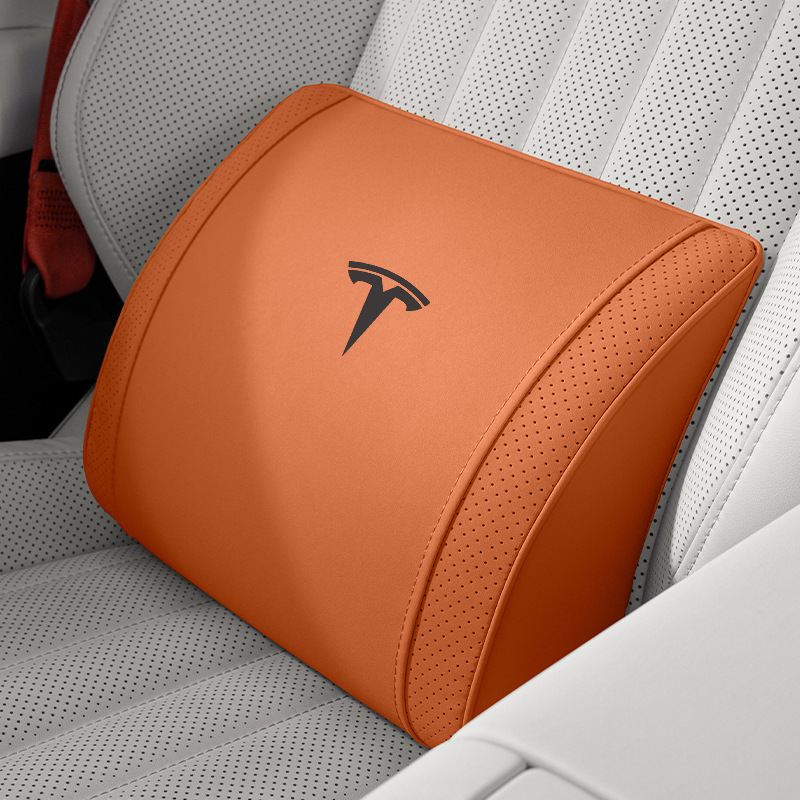 Petit dossier de siège Tesla k-velvet-emma orange 1 pièce