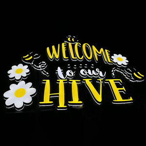 Enseigne personnalisée en forme de lettre avec logo à l'avant en acrylique Enseigne lumineuse en forme de lettre personnalisée pour les entreprises - Product Image 6