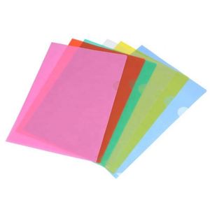 A4 Cut Flush <b>Folder</b> Plastic Transparent File Cover Clear Plastic Wallets <b>for</b> File Storage Paper Organization Filing Products - Product Image 5