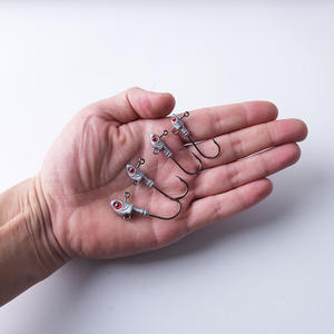 Señuelo <span class=keywords><strong>de</strong></span> arrastre <span class=keywords><strong>de</strong></span> agua dulce <span class=keywords><strong>de</strong></span> plomo Cross-border Blood Trough Bottom Fishing Far-Cast Simulation Fish-shaped Sea Bass - Product Image 1