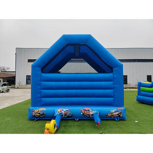 Château gonflable professionnel de grande taille 13x13 avec logo personnalisé, château gonflable de course automobile pour enfants - Product Image 6