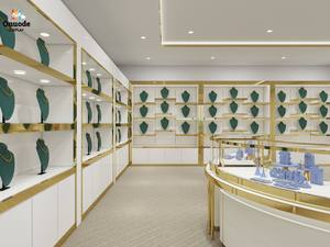 Elegant Sophisticated Jewelry Showcase Cabinet with LED Lighting for Store or Home Display - Product Image 4