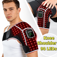 Maßgefertigtes Tragbares 3-in-1 Rotlichttherapie-Gerät mit Wärme und Vibration für Schulter- und Kniemassage