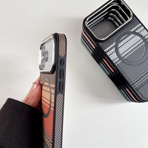 Funda Magnética de PU para Teléfono Móvil <span class=keywords><strong>iPhone</strong></span> 17 Pro Max, Compatible con <span class=keywords><strong>iPhone</strong></span> <span class=keywords><strong>13</strong></span>, 14, 15 Plus, 16, 17 Pro, Disponible en Stock - Product Image 4