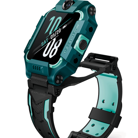 2021 оригинальные Смарт-часы imoo phone Z6 английская версия 8 Гб ПЗУ Детские Водонепроницаемые Смарт-часы с Wi-Fi gps 4g для детей