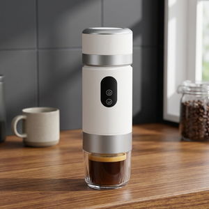 Mini Cafetera Espresso Portátil con Función de Autocalentamiento 3 en 1, Cafetera Portátil de 20 Bares para Exteriores - Product Image 1