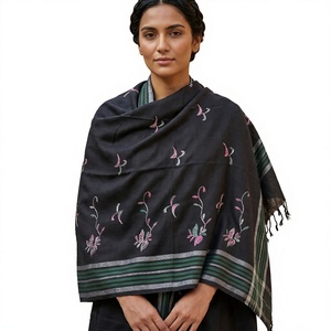 Chal de Pashmina para Mujer al por Mayor, Patrón Paisley, Ligero, Duradero, Bufanda de Invierno con Borlas, Envoltura Tradicional para Uso Diario - Product Image 1