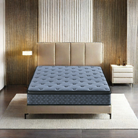 Pas de prix élevé Matelas hybride en mousse à mémoire de forme de toutes tailles avec ressort ensaché Emballage en mousse à gel à mémoire de forme avec logo à vendre