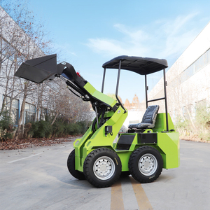 Mini-chargeuse sur pneus 4x4 haute efficacité fabriquée en Chine, moteur Euro5/EPA, capacité de la benne de 0,2 m3, garantie 1 an sur le moteur - Product Image 4