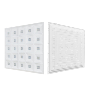 Regulable Oficina 595*595, luz de panel, flicker free conductor-2*2 72W red ultra slim12v led la luz del panel de vidrio - Product Image 1