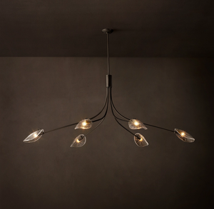 Lámpara Colgante de Diseño Artístico Moderno, Lámparas de Araña de Hierro Vintage Modernas para Comedor, Villa, Bar, Hotel, Lámpara Metálica de Alta Gama - Product Image 2