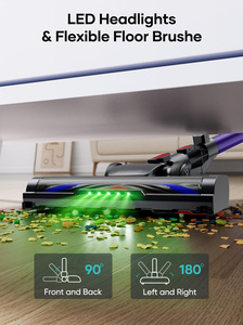 <span class=keywords><strong>Aspiradora</strong></span> Inalámbrica Ligera <span class=keywords><strong>Honiture</strong></span> Y10 con Gran Potencia de Succión de 38Kpa y Luz LED - Product Image 3