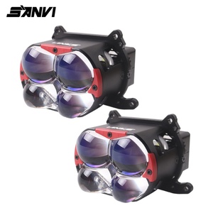 ระบบไฟส่องสว่าง SANVI รุ่นใหม่ ขนาด 3 นิ้ว C4S LED 6000K ขายส่งไฟหน้า LED - Product Image 1