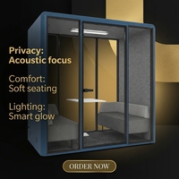 Cabine Acoustique Insonorisée pour Hôpital, Clinique, Triage, Consultation, Salle d'Examen Physique