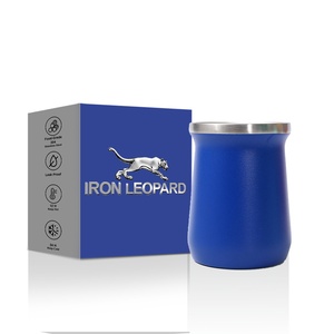 Fábrica al por mayor Mini delicadas tazas de café ecológicas <span class=keywords><strong>Yerba</strong></span> <span class=keywords><strong>Mate</strong></span> tazas aisladas al vacío soporte de azúcar térmico para fiesta en casa - Product Image 1