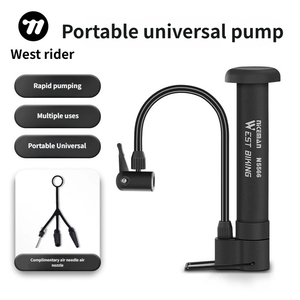 <span class=keywords><strong>Pompe</strong></span> à <span class=keywords><strong>pied</strong></span> miniature West Biking, <span class=keywords><strong>pompe</strong></span> à <span class=keywords><strong>pied</strong></span> portable haute pression, <span class=keywords><strong>pompe</strong></span> à air manuelle légère avec tuyau - Product Image 1