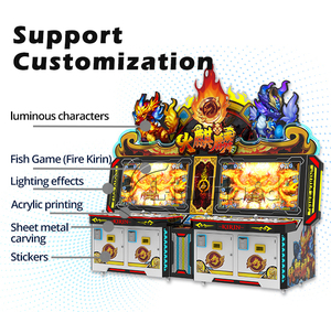 Ban đầu firekirin Cá Trò chơi máy 43 "Màn hình kép đồng tiền hoạt động thiết kế mới nhất 4 người chơi hoạt động nhà máy trực tiếp dịch vụ - Product Image 5