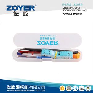 ZoYer Juego de herramientas de costura de cinco piezas con tijeras, cinta métrica, pinzas, portátil, para uso doméstico e industrial - Product Image 5